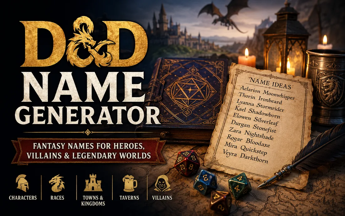 Dnd Name Generator illustration 1