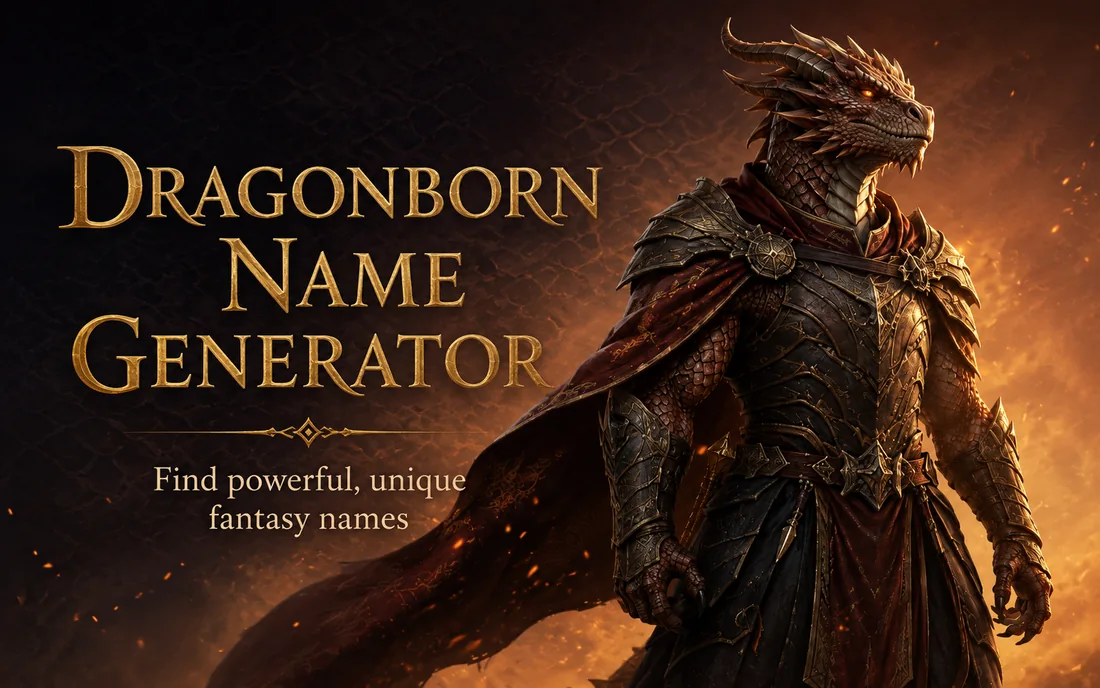 Dragonborn Name Generator illustration 1