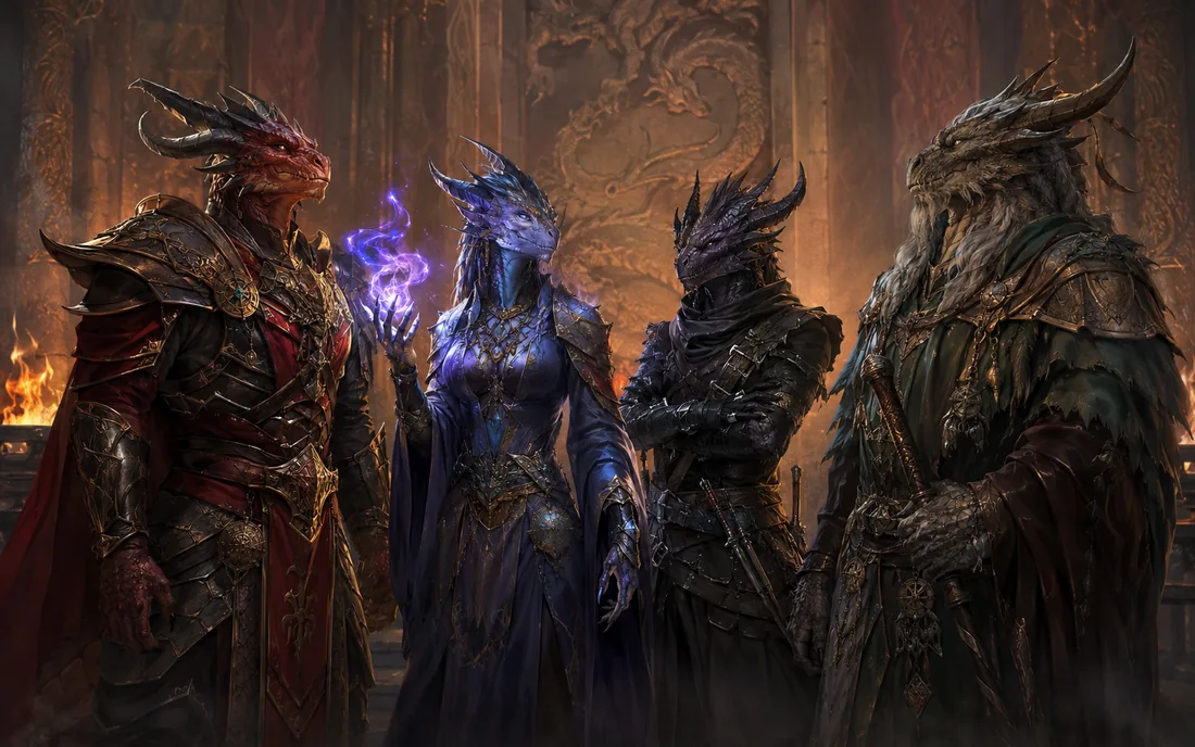 Dragonborn Name Generator illustration 2