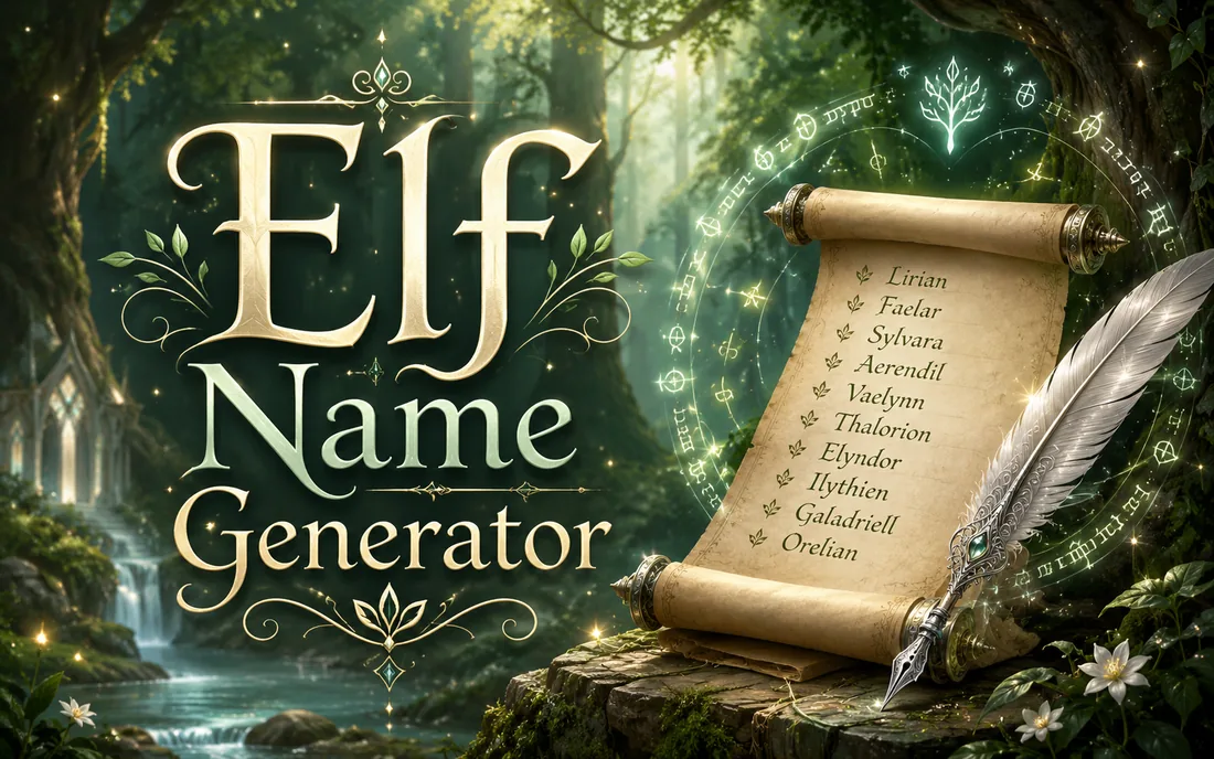 Elf Name Generator illustration 1