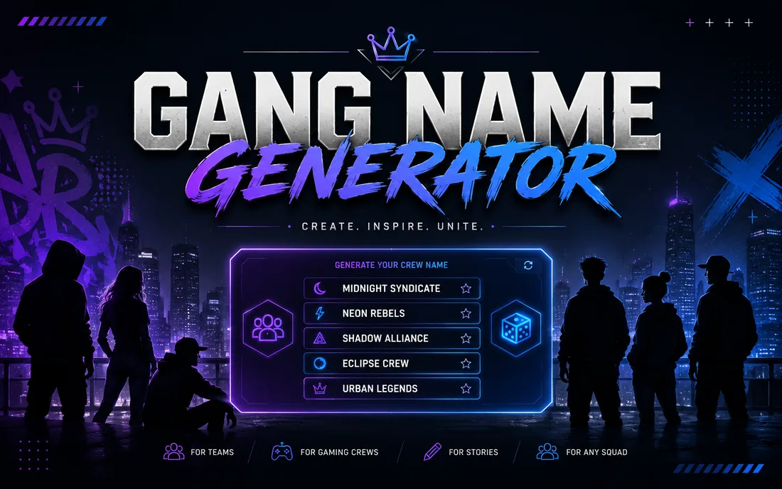 Gang Name Generator illustration 1