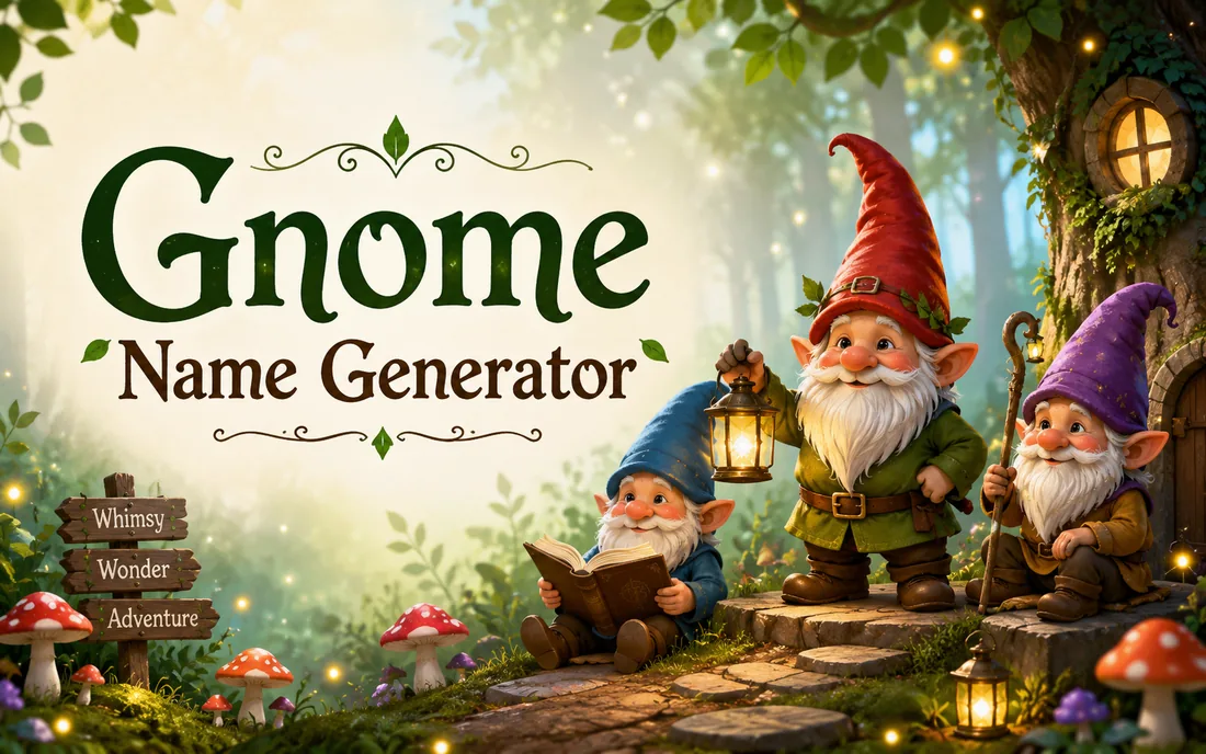 Gnome Name Generator illustration 1
