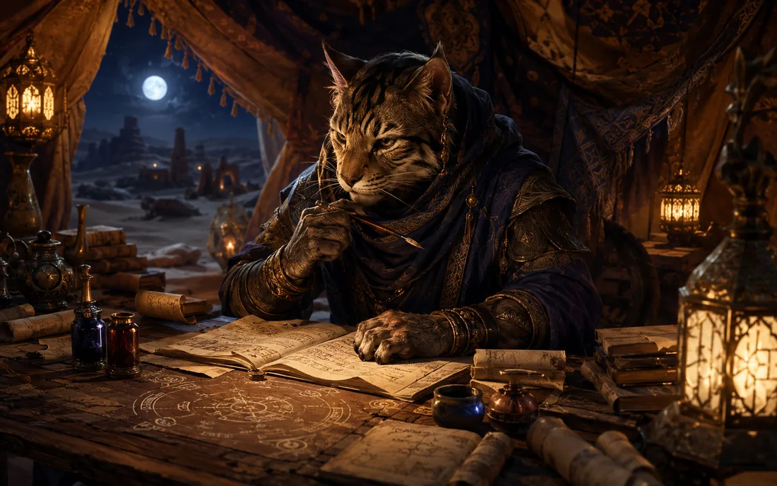 Khajiit Name Generator illustration 2
