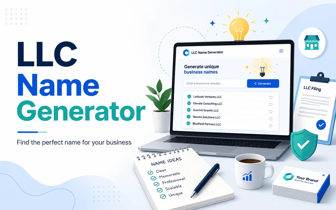 Llc Name Generator illustration 1