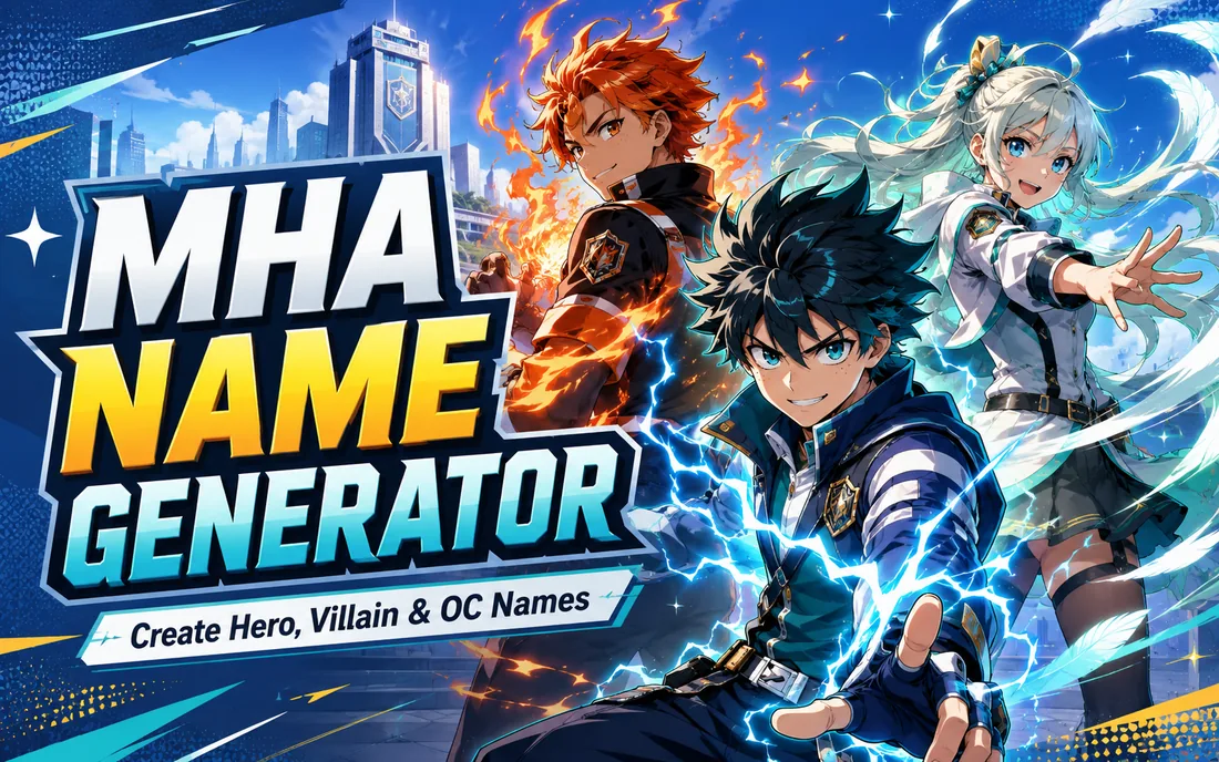 Mha Name Generator illustration 1