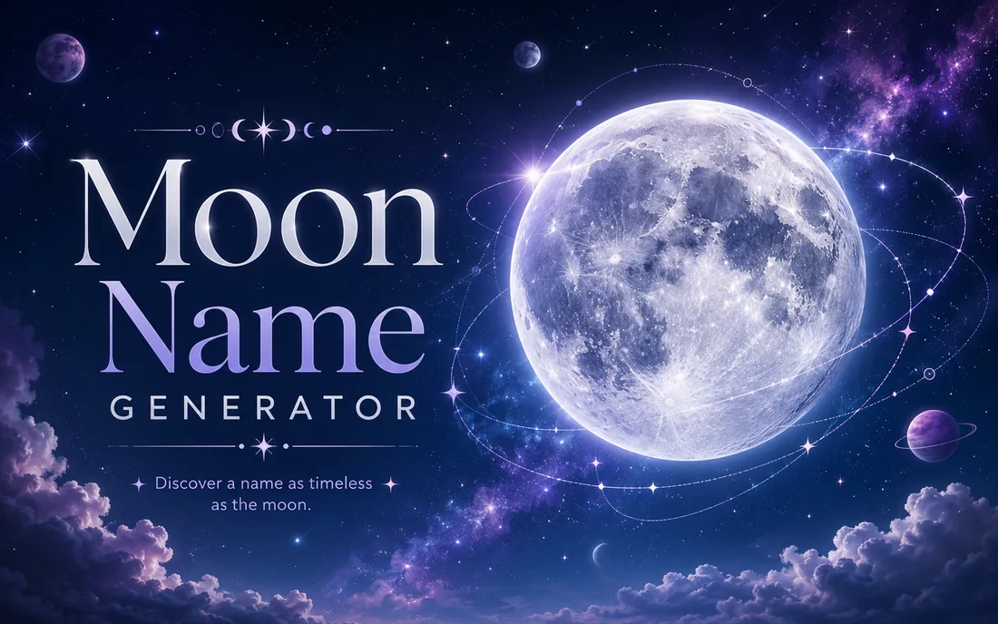 Moon Name Generator illustration 1