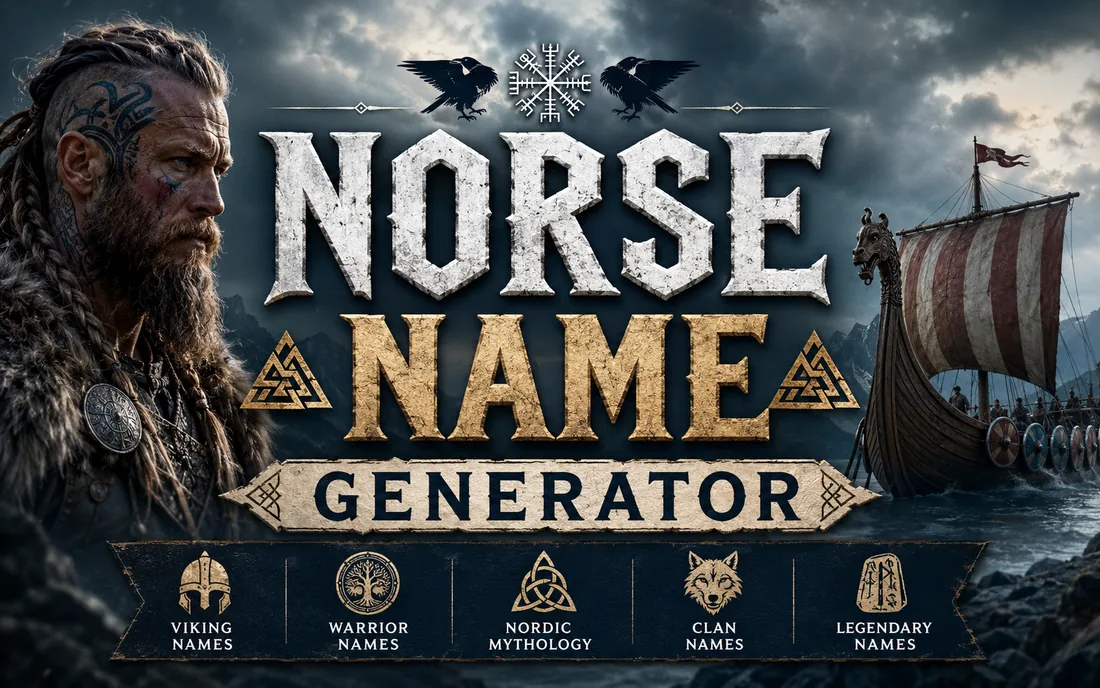 Norse Name Generator illustration 1