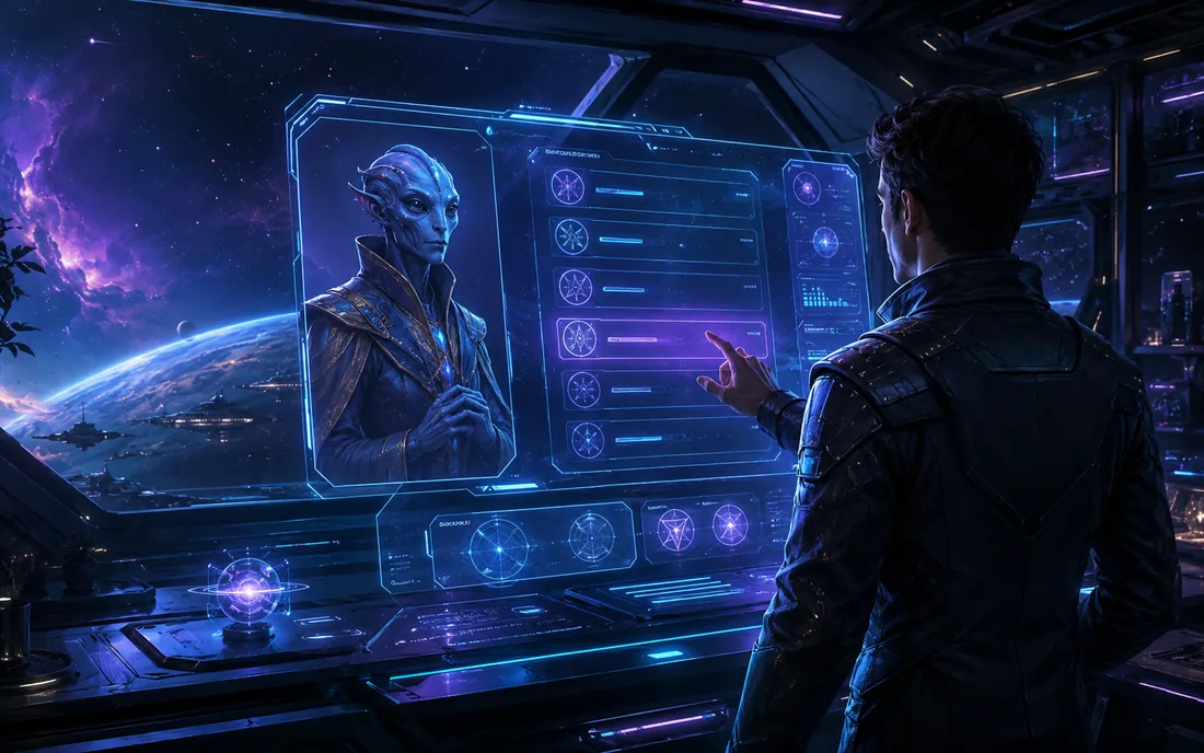 Sci Fi Alien Name Generator illustration 2