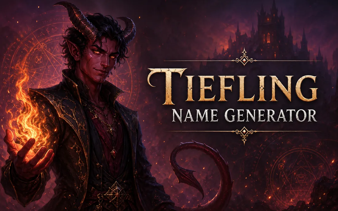 Tiefling Name Generator illustration 1