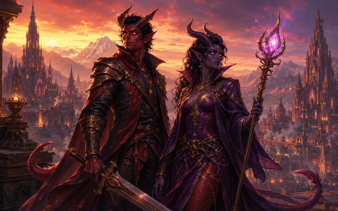 Tiefling Name Generator illustration 3