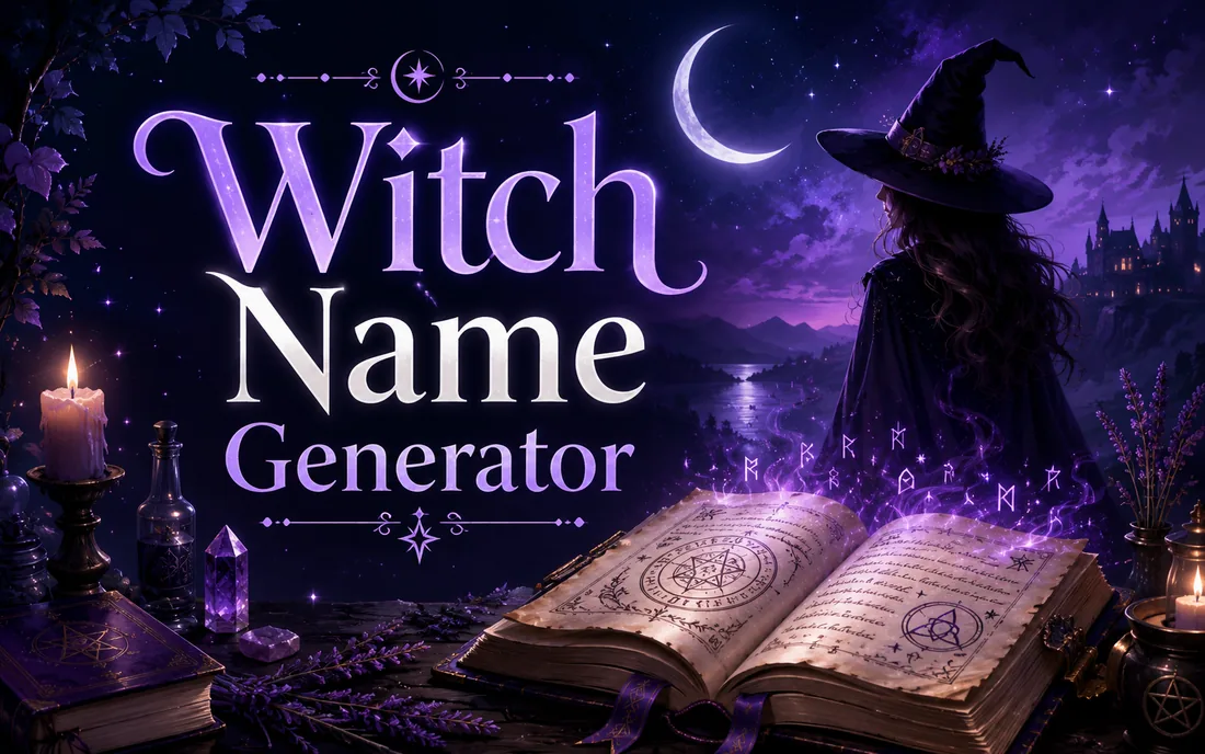 Witch Name Generator illustration 1